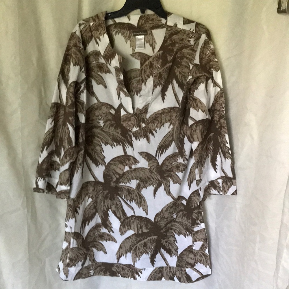 Tommy Bahama blouse top tunic Sz XL